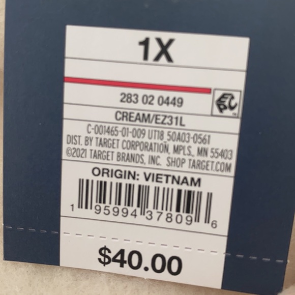 Women’s Sherpa Jacket - Universal Thread Cream - Picture 6 of 7